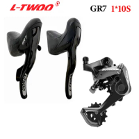 LTWOO GR7 1x10 Speed Gravel Bike Derailleur Groupset 10V R/L Shifter Without Damping Rear Derailleurs Kit Bicycle Cycling Parts