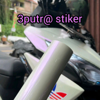 skotlet motor putih lembayung/mutiara ungu/lavender