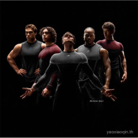 Gymshark Shark Fitness Series ONYX Tight-Fitting Breathable and Stretchy Workout Shirt