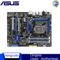 For Asus P7P55 WS Supercomputer Desktop Motherboard P55 Socket LGA 1156 i3 i5 i7 DDR3 16G ATX Original Used Mainboard