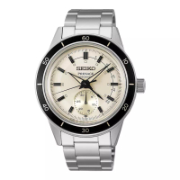 Seiko Jam Tangan Pria Seiko Presage SSA447J1 Style60s Series Automatic Cream Dial Stainless Steel St