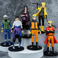 Anime Naruto Shippuden Uchiha Itachi Sasuke Hidan Kakashi Cartoon Figurine Action Figure PVC GK Statue Model Toy Gift For Kids