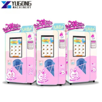 YG Commercial Snack Ice Cream Machines Frozen Food Self Service Automatic Soft Ice Cream Vending Machine