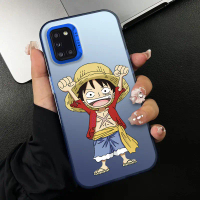 เคส Samsung A31, ลูฟี่, เคสโทรศัพท์ฝ้าแบบบางเฉียบกึ่งโปร่งใส, เคส