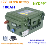12V 100AH LiFePO4 Battery 12v lifepo4 battery100AH battert 12v Lithium iron phosphate battery 12v lithium