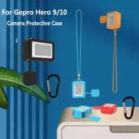 For Gopro Hero 9 10 Soft Silicone Case Protective Frame Shell Lens Cover Standard Housing Action Camera Sleeve Accessories