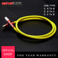 1PCS HiFi CANARE USB 2.0 Type A-B / Type A-C / Type C-B / USB Cable For Audio DAC Heaphone Amplifier