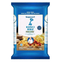 Tepung Terigu Kunci Biru 1kg / Tepung terigu Cakra Kembar Premium