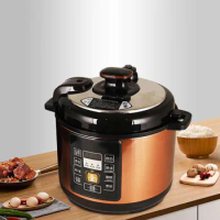 5L Electric Pressure Cooker Pot Microcomputer Double Bile Smart Home High Pressure Pot Rice Cooker Slow Cooker