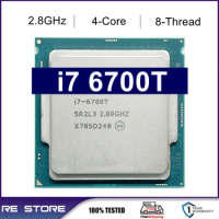 Core i7-6700T i7 6700T 2.8GHz Quad-Core 8-Thread CPU Processor 8M 35W LGA 1151 H310 PC Motherboard