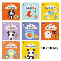 หนังสือผิวสัมผัส Small Baby Touch Series ขนาด :18.3 x 18.3 cm  Age: 3+ Months