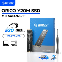 ฮาร์ดไดรฟ์ ORICO Y20M M.2 SATA SSD 1TB 2TB 4TB M.2 NGFF SSD 500MB/S M.2 2280 Ngff Sata B & M Key สำห
