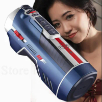 Leten 708pro Realistic Vagina Male Masturbator Automatic Piston Telescopic Heating AV Voice Interaction Machine Sex Toys For Men