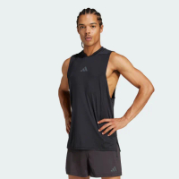 【adidas 愛迪達】DESIGNED-FOR-TRAINING INTENSITY 運動背心 涼感男 JI8171