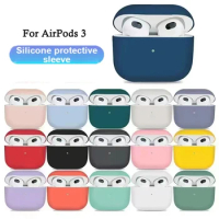 Soft Silicone Case Earphones for Apple Airpods 3rd gen case Bluetooth Wireless Earphone Protective Cover Box for Airpods 3 Bags
