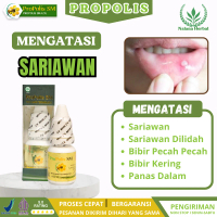 Propolis SM 100% Original untuk Sariawan, Sariawan Dilidah Bibir Pecah-Pecah, Bibir Kering, dan Pana