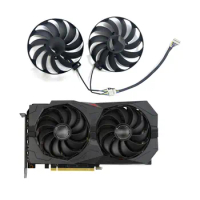 2 fans brand new for ASUS GeForce GTX1650 1650S 1660S ROG STRIX OC graphics card replacement fan T129215SU
