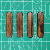Hand Made Desert Iron Wood Scales for 58mm Swiss Army Knife