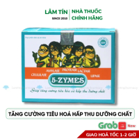 ✅(Chính Hãng) 5 ENZYMES cốm cải thiện biếng ăn còi xương suy dinh dưỡng, giúp trẻ ăn ngon, hấp thu, 
