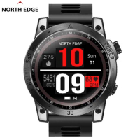 2024 NORTH EDGE Cross Fit 3 GPS Watch Men Sport Smart Watch AMOLED 50M ATM Altimeter Barometer Compass Smartwatch for Stratos 3