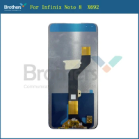 Original For Infinix Note 8 X692 LCD Display Touch Screen Digitizer Replacement With Frame