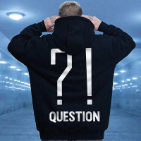 Veidoo S-8XL American hoodie men retro trend loose Casual Long Sleeve Hoodies & Sweatshirts Oversize