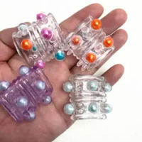 Ring Particle Lock Essence Ring Cincin Tahan Lama Pria dengan Set Kristal Berduri Produk Dewasa LIMA