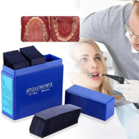 300PCS Dental Straight Articulating Paper Biru Kertas Artikulasi Lurus Gigi Karbon Marker Artikulati
