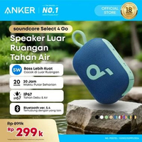 Anker soundcore Select 4 Go / Select4Go Bluetooth Speaker, Ultra Portable, Up to 20 Hours of Playtim