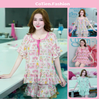 Cotien Fashion - Set Tole BABYDOLL NGẮN VIỀN CỔ - Cô Tiên Fashion - Local Brand Chính Hãng.