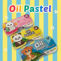 DpinxAaTivityCrayon Oil Pastel Van-Art 12 Warna – Crayon Edukatif Anak TK & SD
