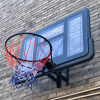 室外標準庭籃球框籃筐用籃球闆戶外籃球壁掛式投籃