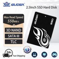 GUDGA SSD 2.5 Inch SATA3 SSD 256GB 512GB Internal Hard Solid Drive SATA SSD 128GB Hard Disk For Laptop PC SSD Notebook Computer