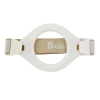 Urostomy Ileostomy Bag Fixed Reinforcement Ring , Adjustable Belt Ostomy Barrier Strap Cover Lid 66mm White