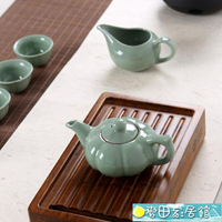 茶具 瀾揚哥窯開片整套功夫套裝陶瓷茶壺茶杯青瓷冰裂釉家用 - 快速出貨