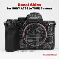 A7S3 Camera Premium Decal Skin Protective Film for Sony A7SIII A7S III Camera Skin Decal Protector Anti-scratch Cover Sticker