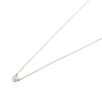 【二手名牌BRAND OFF】Tiffany & Co 蒂芬妮 純銀925 鑽石 By The Yard 項鍊