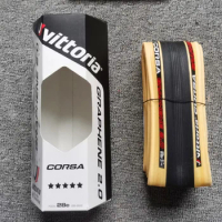 Bike tire Vittoria Corsa G+ Competition Graphene 2.0 700 x 28C Tan 320 TPI 700C Cycing Road Bicycle Clincher Tyre