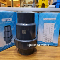 BALL CHECK SINGLE PVC 3/4 INCH/BALL CHECK VALVE SINGLE WATERMUR
