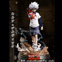 27cm Hunter x Hunter Anime Figure Gon Freecss &amp; Killua Zoldyck Action Figure Gon Freecss Figure Killua Zoldyck Figurine Toys