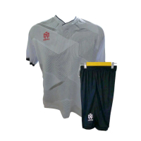 Jersey Dewasa Sport Stelan Futsal Badminton Volly untuk Aktivitas Olahraga dengan Desain geometris K