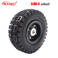 3.00-4 Scooter wheels Mini ATV 17mm /19mm Keyway hub and tire inner Off Road pattern tyre kit