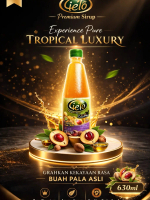 Sirup Cielo Pala 630ml - Buah Asli & Gula Murni