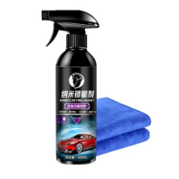 10H Ceramic Car Coating 500ML 9H Nano Liquid Glass Plated Crystal Hydrophobic Waterproof Polishing Paint Hardness Car Polish Wax