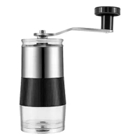 Manual Coffee Grinder Stainless Steel Coffee Grinder Mill Portable Effortless Coffee Grinder Reusable Grinder Kitchen Accessory