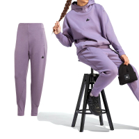 【adidas 愛迪達】W Z.N.E. PT 女款 紫色 運動 休閒 束口 運動褲 褲子 長褲 IN5139