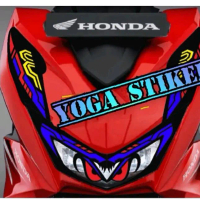 STIKER LAMPU BEAT DELUXE BEAT NEW BEAT STREET