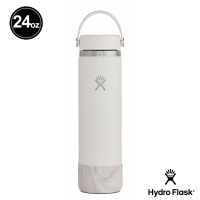 Hydro Flask Ebb &amp; Flow 24oz/709ml 寬口保溫鋼瓶 象牙白