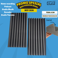 Busa Peredam Suara ZIGZAG / PIRAMID ukuran 100x50x6cm Speaker