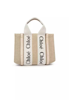 Chloé Mini Woody Tote Bag Cement Pink CHC22AP237I266J5
